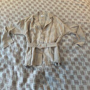 Vetta Linen Blazer Jacket